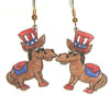 donkey earrings